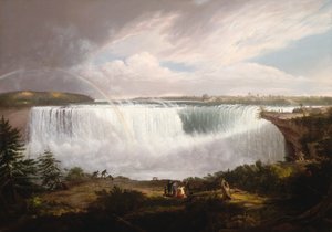 Velký podkovovitý vodopád, Niagara od Alvan Fisher