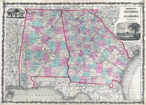 Johnsonova Georgia a Alabama