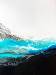Abstraktní vlny z hlubin oceánu od Alyson Storms