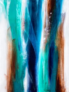 Plynulé odstíny modré a hnědé od Alyson Storms