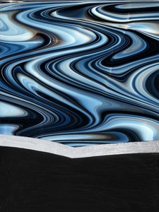 Vířící modrý horizont od Alyson Storms