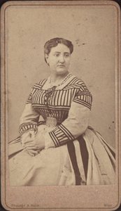 Portrét operní pěvkyně Carlotty Patti 1835-1889. od Amand Helm