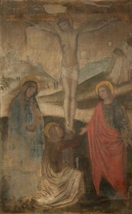 Ukřižování s Pannou, svatým Janem a Magdalenou, 1470-1523.