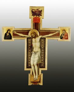 Závěsný od Ambrogio Bondone (workshop) Giotto
