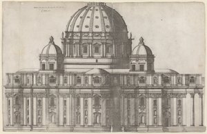 Podélný pohled na Saint Peter
