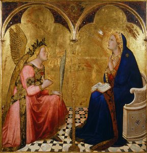 Zvěstování od Ambrogio Lorenzetti