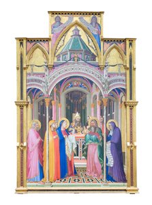 Představení Ježíše v chrámu od Ambrogio Lorenzetti
