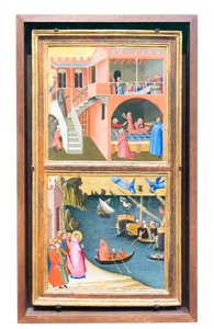 Příběhy ze života svatého Mikuláše od Ambrogio Lorenzetti