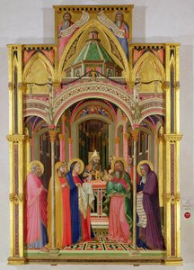 Prezentace v chrámu, 1342 (tempera na panelu) od Ambrogio Lorenzetti