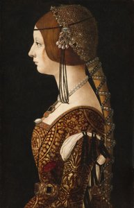 Bianca Maria Sforza od Ambrogio de Predis