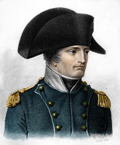 Portrét Napoleona v době bitvy u Slavkova (1805) - v „“ Portréty francouzských generálů po vítězstvích a výbojích Francouzů““. Hrob od Ambroise Tardieu v roce 1818. Sbírka Stella. od Ambroise Tardieu