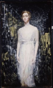 Portrét dámy od Ambrose McEvoy