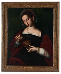 Máří Magdaléna (olej na plátně)