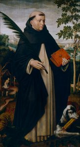 Svatý Dominik z Guzmánu od Ambrosius Benson