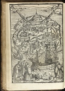 Utopie Thomas More par Holbein, Ambrosius (1494-cca 1520)