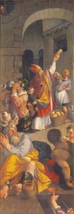Saint Eligius navštěvuje vězně (ropa na panelu)