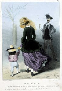 Válečná lest – v „“Madeleines““ od Chama, v. 1870-1880 od Amédée de Noé