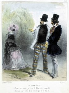 Známý - v "" Madeleines"" od Chama, kolem 1870-1880 od Amédée de Noé