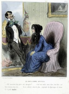 Umělý gentleman – v „“Madleines““ od Chama, kolem 1870-1880 od Amédée de Noé