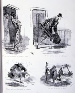 ilustrace pro Umění výkrmu a hubnutí od Amédée de Noé