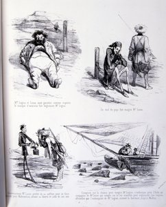 ilustrace pro Umění výkrmu a hubnutí od Amédée de Noé
