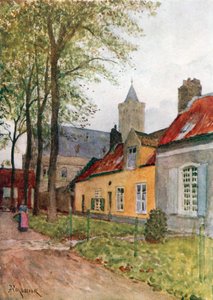 Hala a fara, Nieuport (barevná litografie)