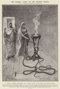 Slavný "lék" antického světa (litografie)