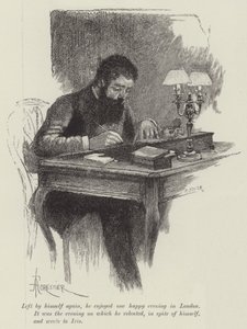 Slepá láska, Wilkie Collins od Amedee Forestier