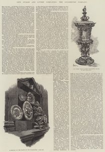 Městské cechy a společnosti livrejství, společnost zlatníků od Amedee Forestier