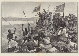První pohled na jezero Albert Nyanza, 13. prosince 1887