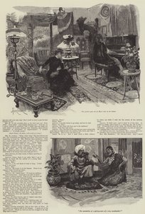 Paní Hauksbeeová sedí venku, Nehistorická fraška, Rudyard Kipling od Amedee Forestier