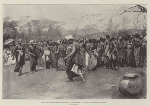 Hraniční otázka Lagos-Dahomey, domorodý tanec ve sporném Hinterland District