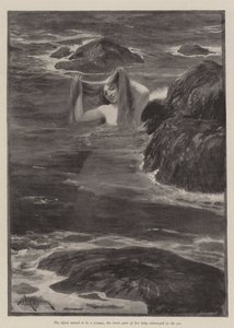 Mermaid of Lighthouse Point, Bret Harte od Amedee Forestier