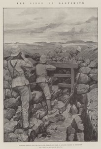 Obléhání Ladysmithu litografie od Amedee Forestier