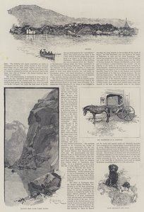 Sluneční paprsek v Norsku od Lady Brassey od Amedee Forestier