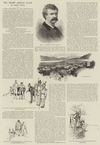 The Tramp Abroad Again, Mark Twain od Amedee Forestier