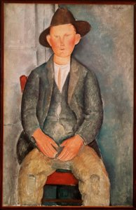 Farmářský chlapec od Amedeo Modigliani