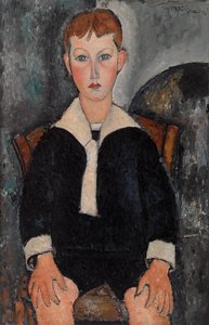 Chlapec v obleku Sailor od Amedeo Modigliani