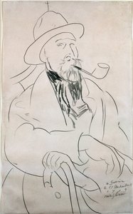 Charles Guerin. Portrét Charlese Guerina od Amedeo Modigliani