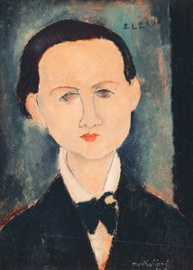 Elena Povolozky, 1917 od Amedeo Modigliani