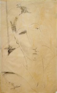 Hanka Zboroška od Amedeo Modigliani