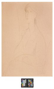 Hanks Zborowska s rukama na klíně od Amedeo Modigliani