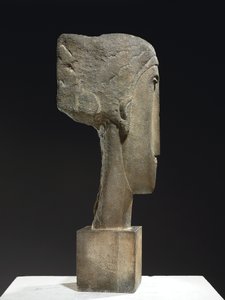 Head, cca 1910-12 (vápenec) od Amedeo Modigliani