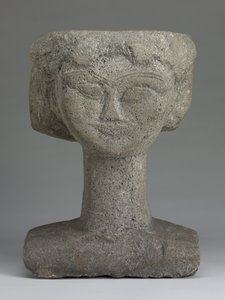 Hlava, kolem roku 1911 od Amedeo Modigliani