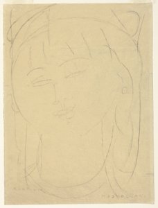Vedoucí Anatolie od Amedeo Modigliani
