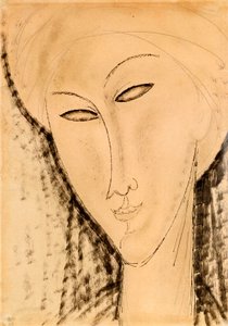 Hlava ženy od Amedeo Modigliani