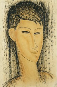 vedoucí mladých žen; Hlava mladé ženy, 1914 od Amedeo Modigliani