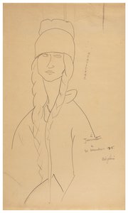 Jeanne Hébuterne od Amedeo Modigliani