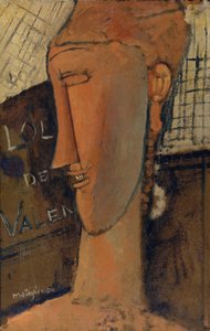 Lola de Valence, 1915 od Amedeo Modigliani