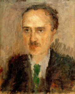 Muž s knírkem od Amedeo Modigliani